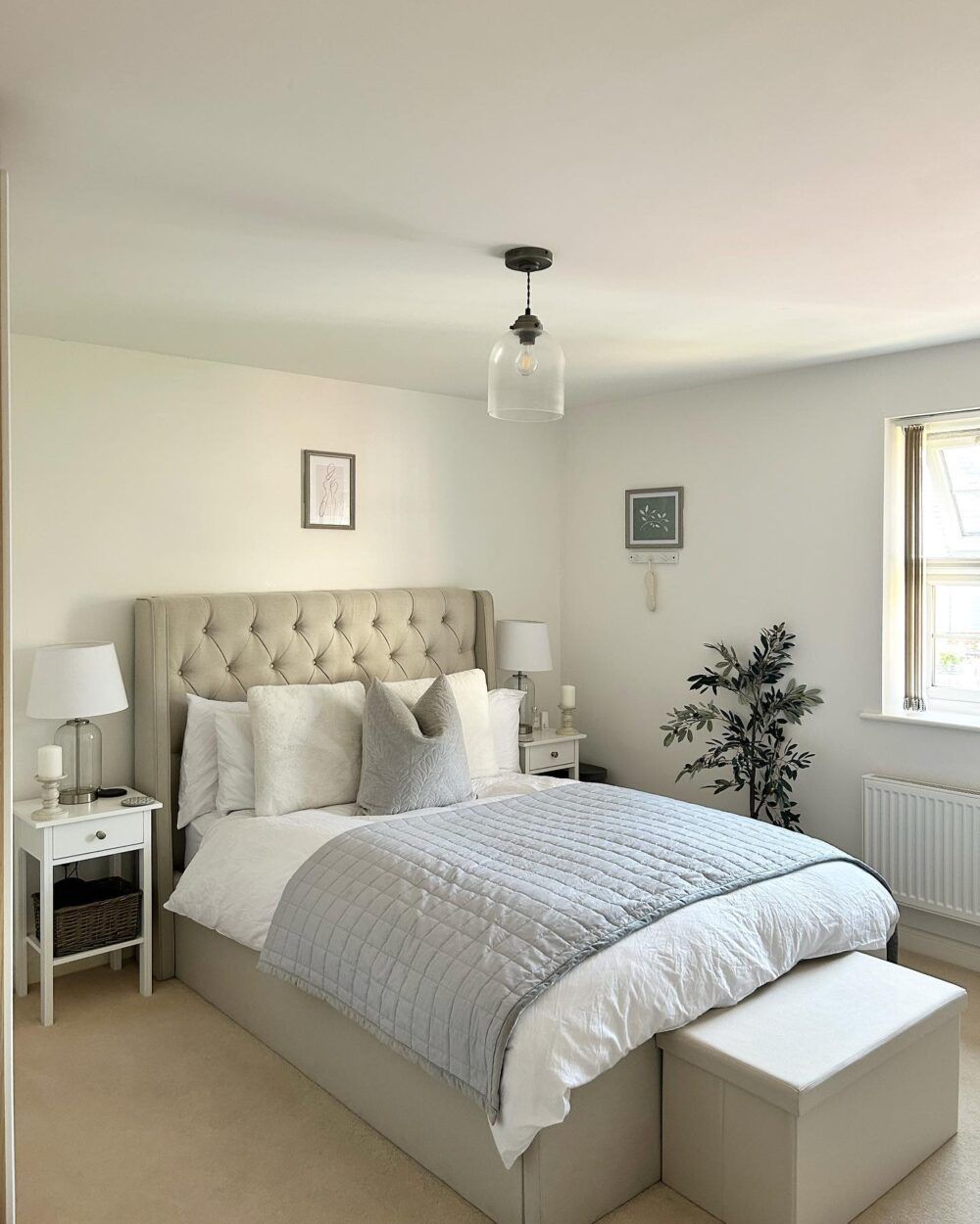 grey and cream bedroom ideas