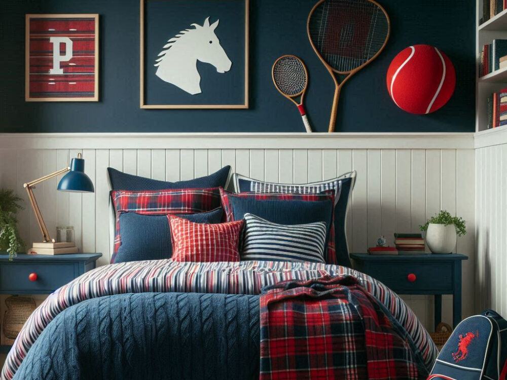 Preppy bedroom ideas for a playful and polished look