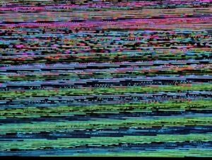 image of coloured tv static to show different colour noises