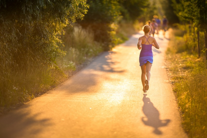 Exercise is an excellent way to de-stress